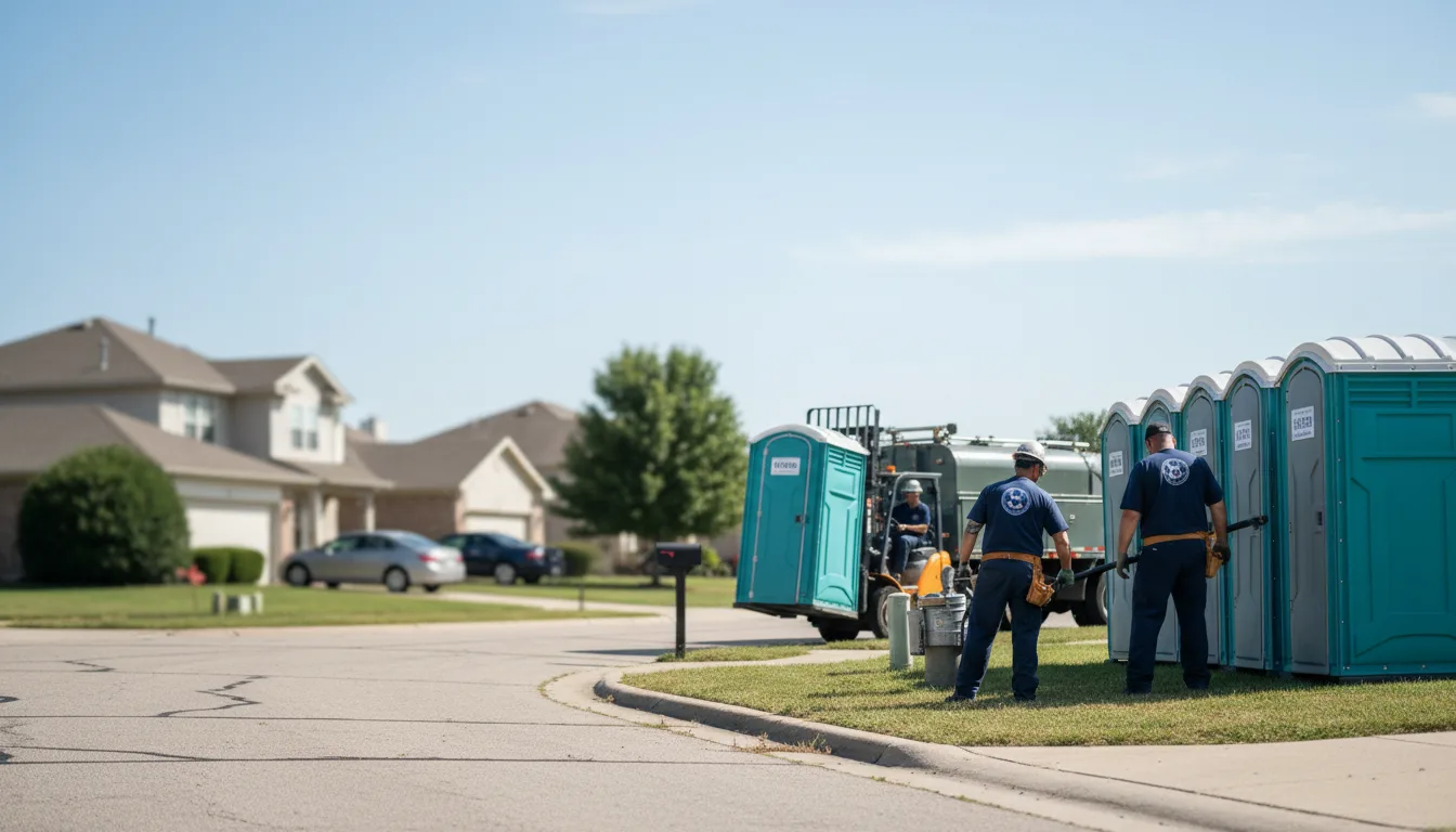 Porta Potty Rental in Mount Blanchard, OH near me
